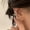 Right, variant on Women Silver Color Non Piercing Painless Bow Ribbon Ear Clip Earrings Jewelry-Right