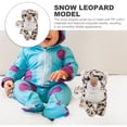 thumbnail image 4 of Shisuyan Plush Snow Leopard Stuffed Snow Leopard Toy Cartoon Animal Toy Adorable Plush Stuffed Animal, 4 of 9