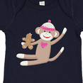 thumbnail image 4 of Inktastic Sock Monkey Gingerbread Boys or Girls Baby Bodysuit, 4 of 5