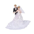 thumbnail image 2 of balikha Wedding Cake Dolls Couple Figures for Miniature Scene Anniversary Engagement B B, 2 of 9
