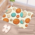 thumbnail image 5 of Basketball Non-Slip Polyester Chair Mat Floor Carpet Door Mat - Machine Washable, 5 of 6