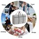 thumbnail image 5 of Uuiauoio Large Storage Bags, Folding Moving Comforter Blanket Storage Bags Closet Organizers and Storage Containers for Clothes with Strong Handles&Zippers Clear Window for Bedding Pillow, 5 of 8