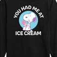 thumbnail image 3 of Peanuts - You Had Me At Ice Cream - Youth Long Sleeve Tee, 3 of 6