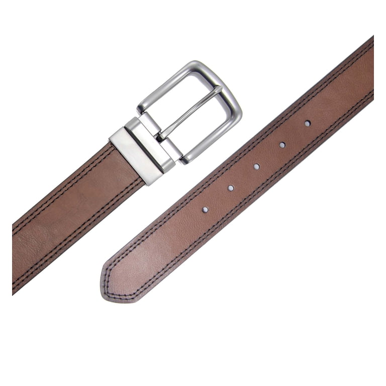 Wrangler Men's Burnished Leather Reversible Belt photo 2
