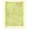 thumbnail image 2 of USGS 20x24 Black Ornate Wood Framed with Double Matting Museum Art Print Titled - Montgomery Creek California Quad - USGS 1953, 2 of 4