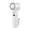White, variant on Foldable Neck Clip Fan with Ice Compress Function, USB Rechargeable Portable Cooling Fan for Home, Office, and Outdoor Travel
