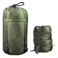thumbnail image 3 of Sleeping Bag 4 Season Waterproof Outdoor Camping Hiking Envelope Single Zip Bagpockets Only, Sleeping Bag Not IncludedMilitary green, 3 of 4