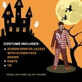 thumbnail image 4 of Morris Costumes Mens Torment Clown 3-Piece Suit Costume - Size XX Large - Red, 4 of 5