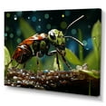 thumbnail image 2 of Designart "Green Ant Guardian Of The Forest I" Animals Ant Wall Decor, 2 of 7