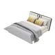 thumbnail image 3 of Cama en miniatura para casa de muñecas, modelo de cama doble, muebles para casa de muñecas, muebles en miniatura Estilo D, 3 of 6