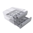 thumbnail image 4 of Caja de almacenamiento de huevos Soporte para huevos para refrigerador, Bandeja para huevos Caja de almacenamiento de huevos frescos para Gris, 4 of 9