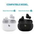 thumbnail image 3 of Suritch Case for Beats Studio Buds Studio Buds+ Plus Protective Cover with Carabiner Keychain, 3 of 6