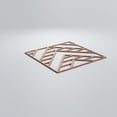 thumbnail image 4 of Ekena Millwork 15 3/8"W x 15 3/8"H x 1/4"T Medium Gilcrest Decorative Fretwork Wood Wall Panels, Red Oak, 4 of 18