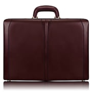 Mckleinusa Turner, Leather, 4.5 Attache Briefcase, Burgundy, 80486