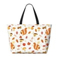 thumbnail image 2 of Naloa Squirrel InThe Forest3 Large Capacity Beach Bag, Waterproof Sandproof Beach Swim Pool Bag Tote Bag for Women, 2 of 7