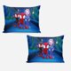 thumbnail image 2 of Juego de edredón doble para cama de Spidey y sus increíbles amigos para niñas y niños Juego de cama de 3 piezas de Spidey y sus increíbles amigos para el hogar 173*218CM 1 funda de edredón 2 almohadas, 2 of 6