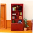 thumbnail image 3 of OULII 1Pack Book Shelf Miniature Scene Imitation Bookshelf for Home Decor, 3 of 8