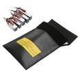 thumbnail image 4 of Lipo Safe Bag, Lipo Protective Bag al Alta Resistencia A la Temperatura Resistente Al Calor para el Almacenamiento de Carga para Varias Baterías de Aeronaves, 4 of 7