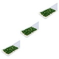 thumbnail image 4 of ZheElen 25x Simulation Cluster Green Grass for Train Scenery Decor Accessory Model Landscape Dark Green 6mm 3Set, 4 of 6