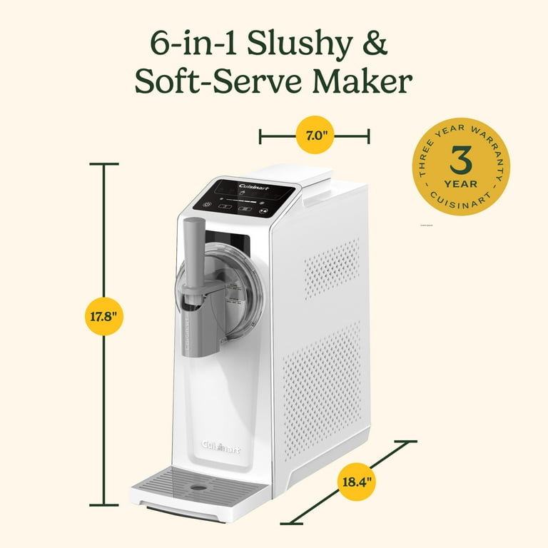 Cuisinart 6-in-1 Slushy & Soft-Serve Maker - Walmart.com