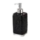 thumbnail image 3 of Botella dispensadora de desinfectante de manos Bomba recargable | 450 ml de plástico | Soporte para champú de loción de jabón | Organizador de encimera de cocina de baño moderno | Blanco Negro Gris, 3 of 7