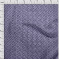 thumbnail image 4 of oneOone Velours Violet Tissu Floral Matière de Robe Tissu Imprimé Tissu au Mètre 58 Pouces de Large, 4 of 5