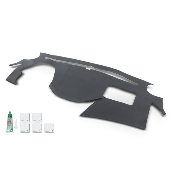 Dashboard Dash Cover Cap Overlay Dark Gray Fit For 2011-2014 Hyundai Sonata