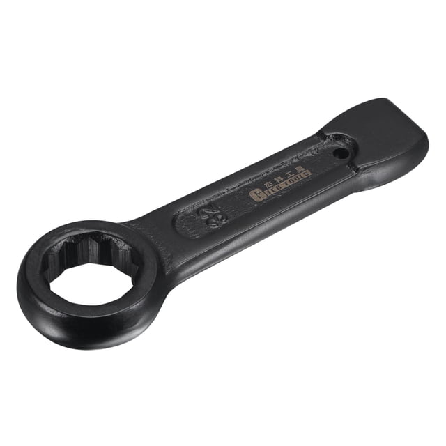 Uxcell Clé à Choc Type Anneau d'Extrémité de Boîte à Tête Unique en Acier Haute Résistance 32mm