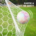 thumbnail image 2 of PP PICADOR Soccer Ball Size 4, Colorful Rainbow Kids Soccer Ball with Pump, 2 of 7