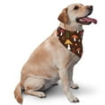 thumbnail image 2 of Easygdp Woodland Mushroom with Flowers and Berries Pet Scarf, Dog Triangle Scarf, Printing Dog Bib, Handkerchief Scarf for Small Medium Large Dogs Cats Pets, 2 of 9