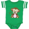 thumbnail image 3 of Inktastic Monkey Girls Baby Bodysuit, 3 of 5