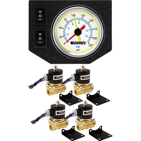 Gauges Dash Kit Vixen Air 1/2