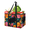 Multicolor 3, variant on CURLYOOT Waterproof Chicken Cocks and Hens Farm Animal Reusable Grocery Bag, Large Foldable Grocery Totes Shopping Bag for Groceries, Shopping Bags with Handles for Kitchen Trunk Picnic