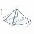 thumbnail image 2 of ACDANC Clothes Drying Mesh Flat Drying Rack Hanger Sweater Drying Rack Folding Mesh Drying Rack Hanging Drying Mesh Laundry Rack, 2 of 6