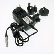 Teradek Power Adapter Converter Cable 2 Pin LEMO to Universal AC With US UK EU AU Plugs