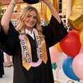 thumbnail image 5 of Double Layer Graduation Ribbon Ribbon Belt Honorary Rope Hand Woven Graduation Ribbon Graduation Sash Graduates' Commemorative, 5 of 5