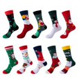 thumbnail image 6 of 5 Pairs Christmas Socks, Christmas Crew Socks for Women, Basketball socks for men and women， Holiday or Birthday Gift, 6 of 10