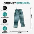 thumbnail image 3 of BenBen Men's Pajamas Flannel Plaid Cotton Perfect for Sleep & Loungewear - 3 Pack, 3 of 6