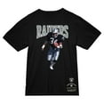 thumbnail image 2 of Men's Mitchell & Ness Bo Jackson Black Las Vegas Raiders Sideline Retired Player T-Shirt, 2 of 3
