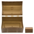 thumbnail image 4 of Cofre del tesoro, caja de juguetes para niños, pequeña caja de plástico para guardar baratijas, organizador de almacenamiento de estilo vintage para el aula, para niños y niñas, 4 of 8