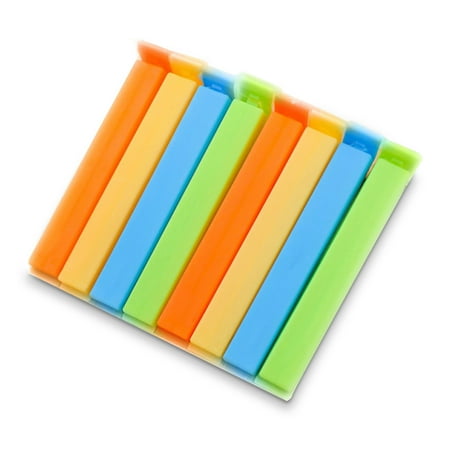 

Plastic Food Bag Clips Universal Smooth Fixing Storaging Clamp House Kitchen Vegetable Bags Bags Sealing Tools Random Color