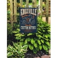 thumbnail image 2 of KDAGR Motorcycle Graphics Vintage Custom Racer Tee York Garden Flag Decorative Flag House Banner 28x40 inch, 2 of 2