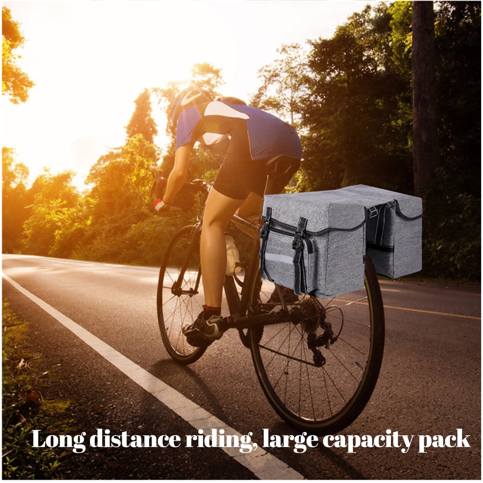 Road bike bag rack sale