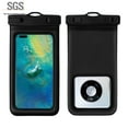 thumbnail image 2 of Green Large Double-Layer Sponge Floating Waterproof Phone Pouch – Transparent PVC Case for Swimming, Diving, Camping & Fishing – Universal Unisex Design with Custom Branding Option & 8-Hour Fast, 2 of 6