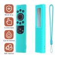 thumbnail image 3 of husxh Silicone Solar TV Remote Control Cover Shockproof Protective Cover Washable Solar Cell Remote Control Skin Sleeve with Lanyard for Samsung BN59-01357A/01327A/01390A/01363A, 3 of 8