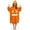 Adult/Orange, variant on Wearable Blanket Hoodie for Boys Girls, Soft Pumpkin Hooded Blanket for Halloween Home Lounge Pumpkin Suit