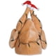 thumbnail image 1 of Gorro de Pavo Navideño Brillar con Luz de Felpa Rojo/Blanco/Tostado 43 x 30 cm Electrónica, 1 of 5