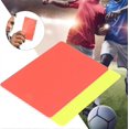 thumbnail image 3 of Referee Cards, Set of 5 Sports Football Referee Red and Yellow Cards Set Sports Referee Set Football Warning and Pop-up Cards, 3 of 5