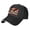 black, variant on 250 Year American Anniversary Sandwich Brim USA Hat with Eagle Liberty Bell Statue of Liberty, Baseball Cap for Men Women Patriotic, Polyester, Fits 22-23" Head - white
