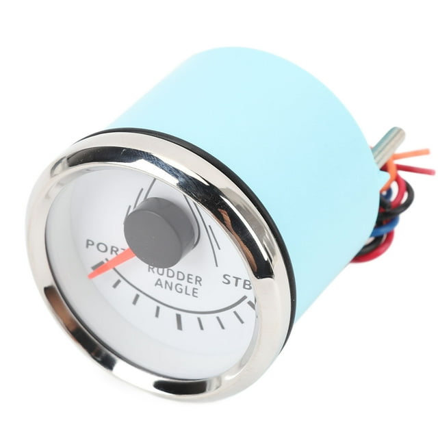 Indicador Del Ángulo del Timón, Indicador del Ángulo del Timón del Bote 52 mm de 9 A 32 VDC Para Barcos de Velocidad Yates